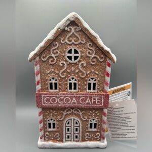 Target Bullseye Playground COCOA CAFE Lighted Gingerbread Christmas Village NEW